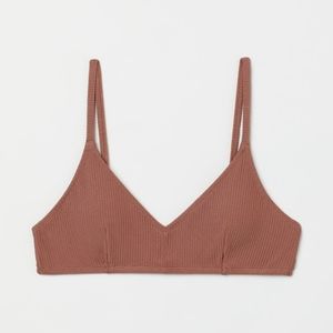 NWT H&M Dusty Rose Bikini Top